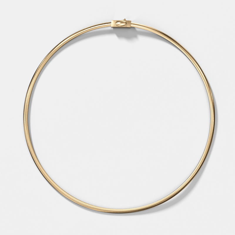 Omega Chain Pattern Omega Reversible Chain 3mm | GOODSTONE