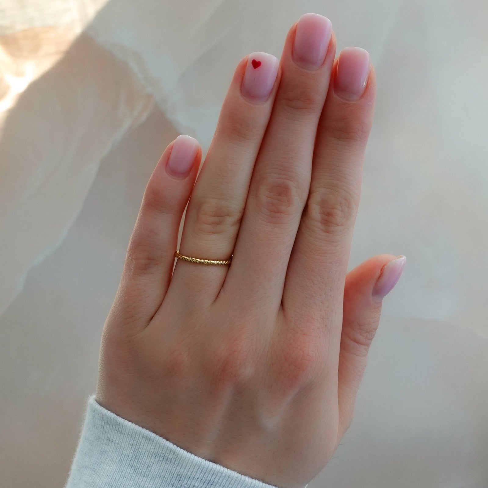 Rope Wedding Band (1.3mm) / size 4.5 - GOODSTONE