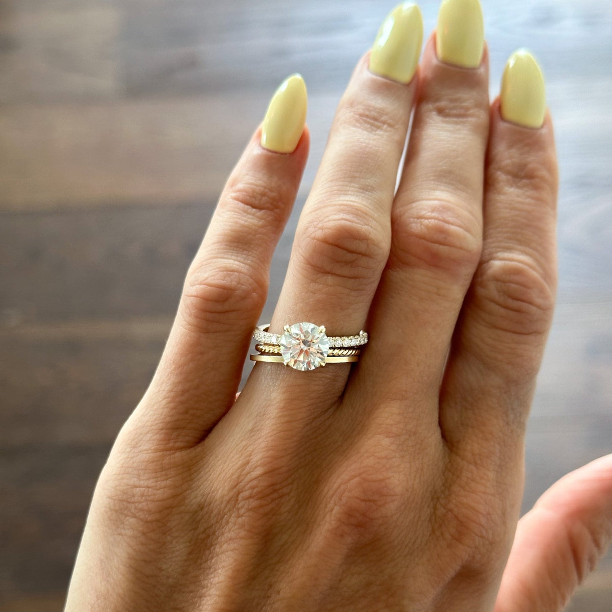 Rope Wedding Band (1.3mm) / size 4.5 - GOODSTONE