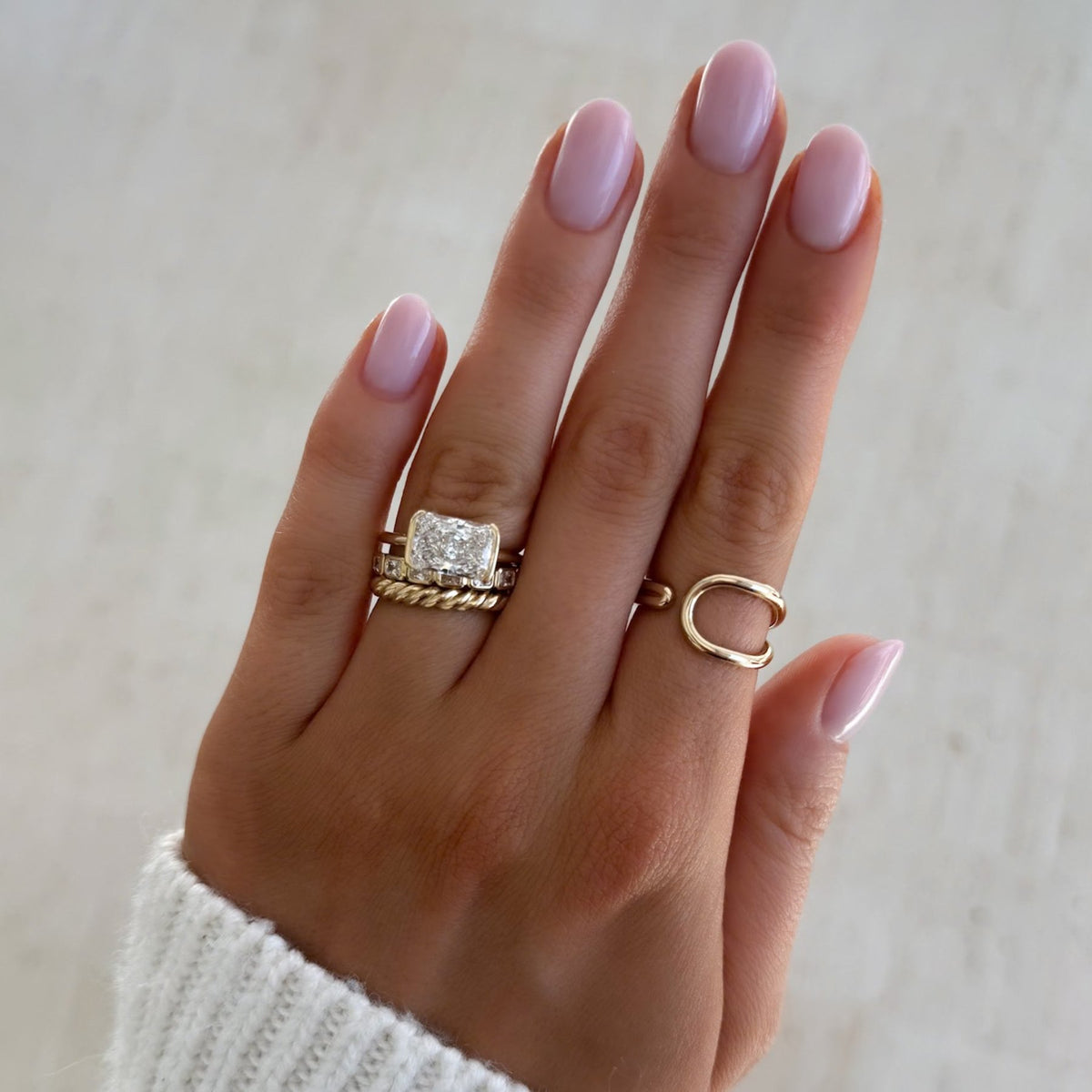 Rope Wedding Band (3mm) - GOODSTONE