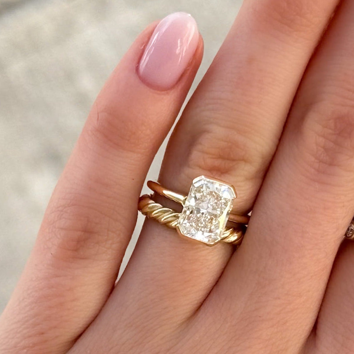 Rope Wedding Band (3mm) - GOODSTONE