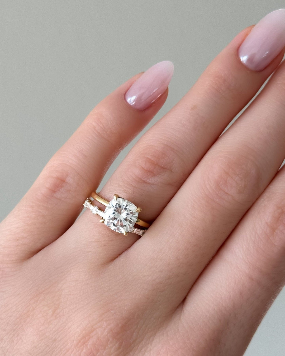 Scorpio Baguette Diamond Wedding Band - GOODSTONE