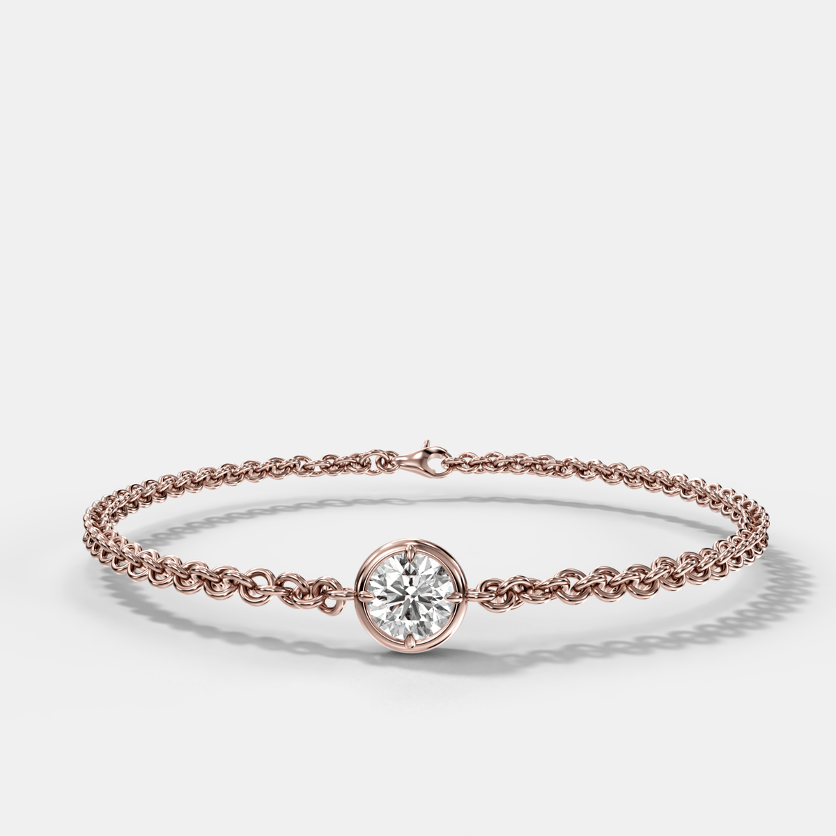Single Club Bracelet with Round Cut Diamond - GOODSTONE