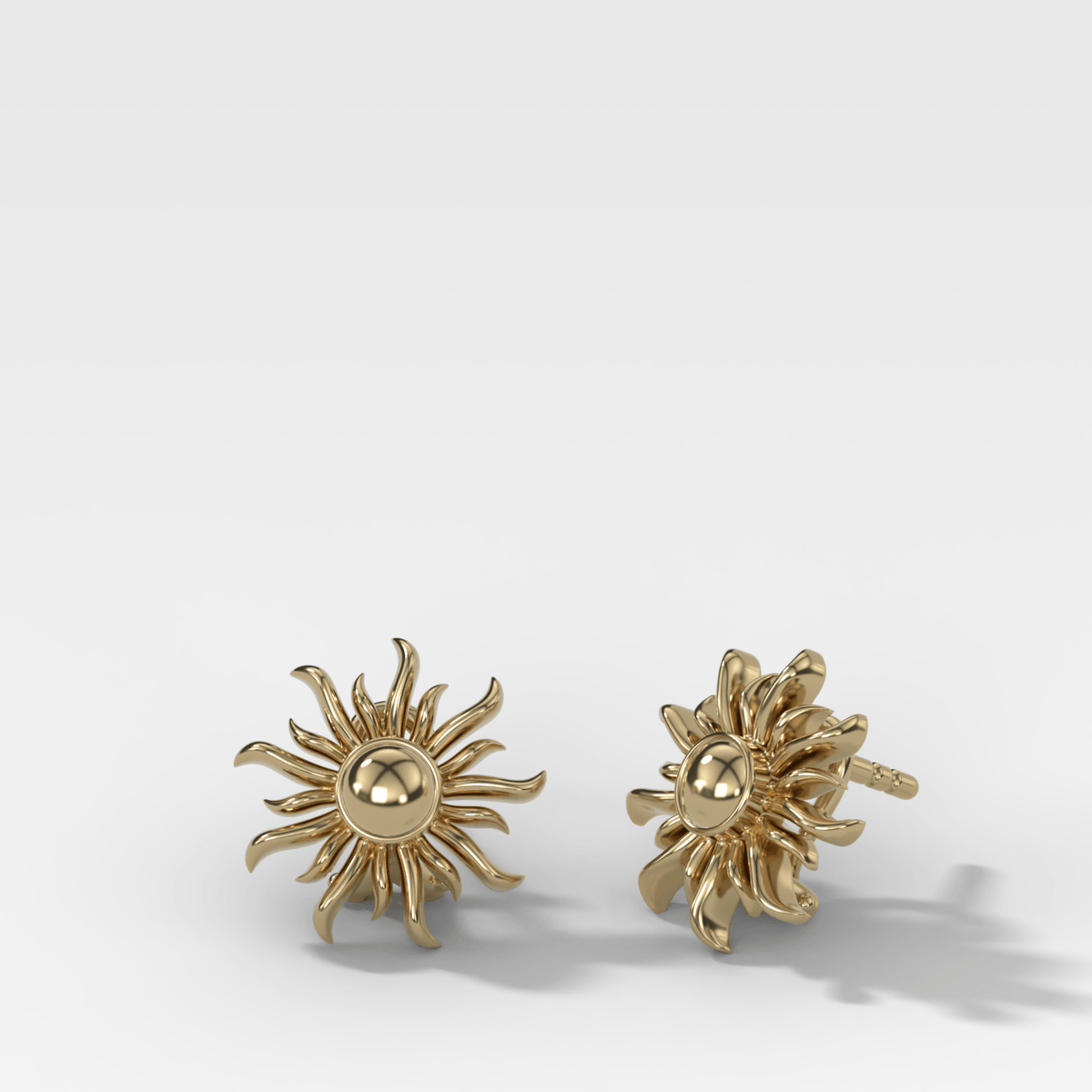 Solid Gold Sunlight Huggies - GOODSTONE