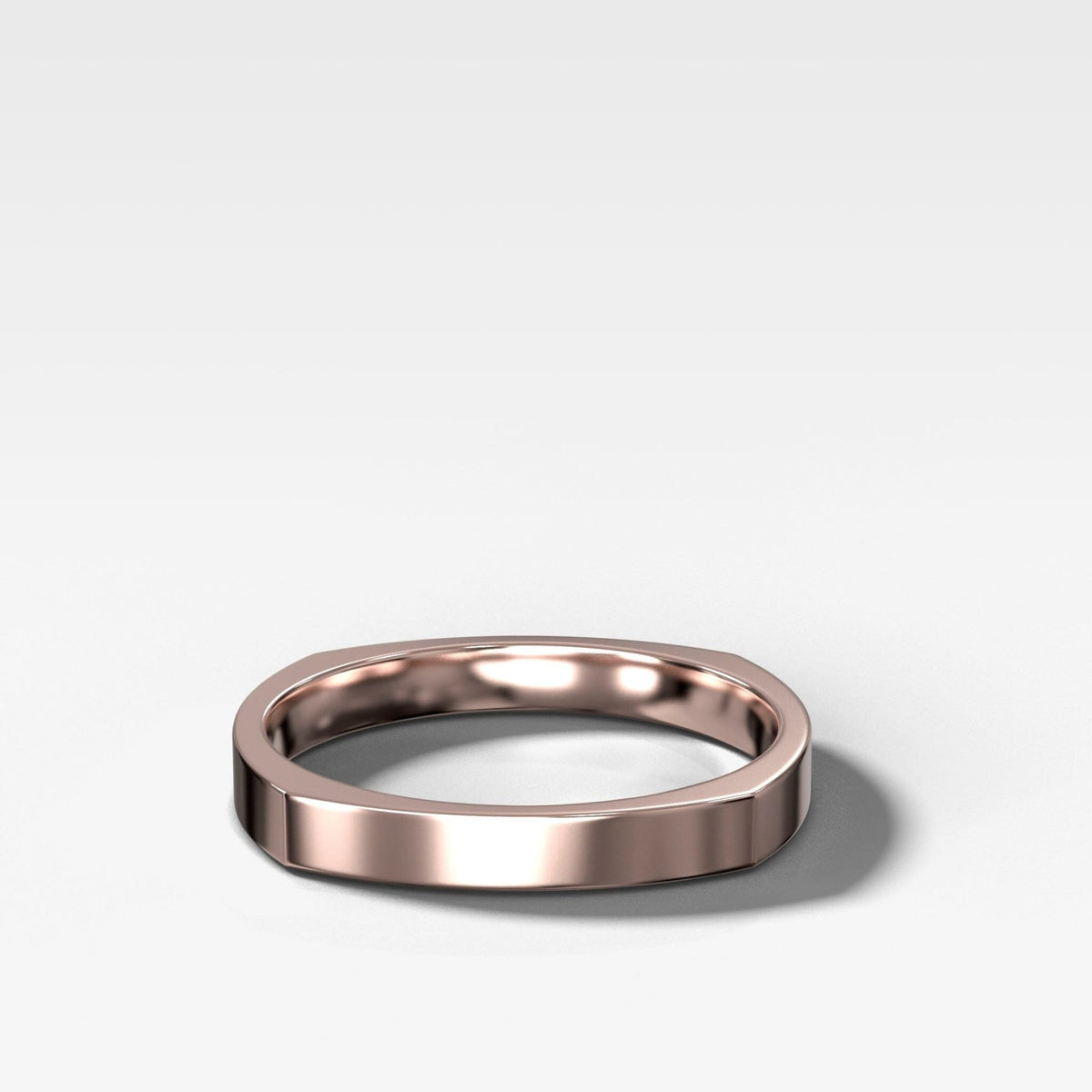 Square Wedding Band 2.5mm - GOODSTONE