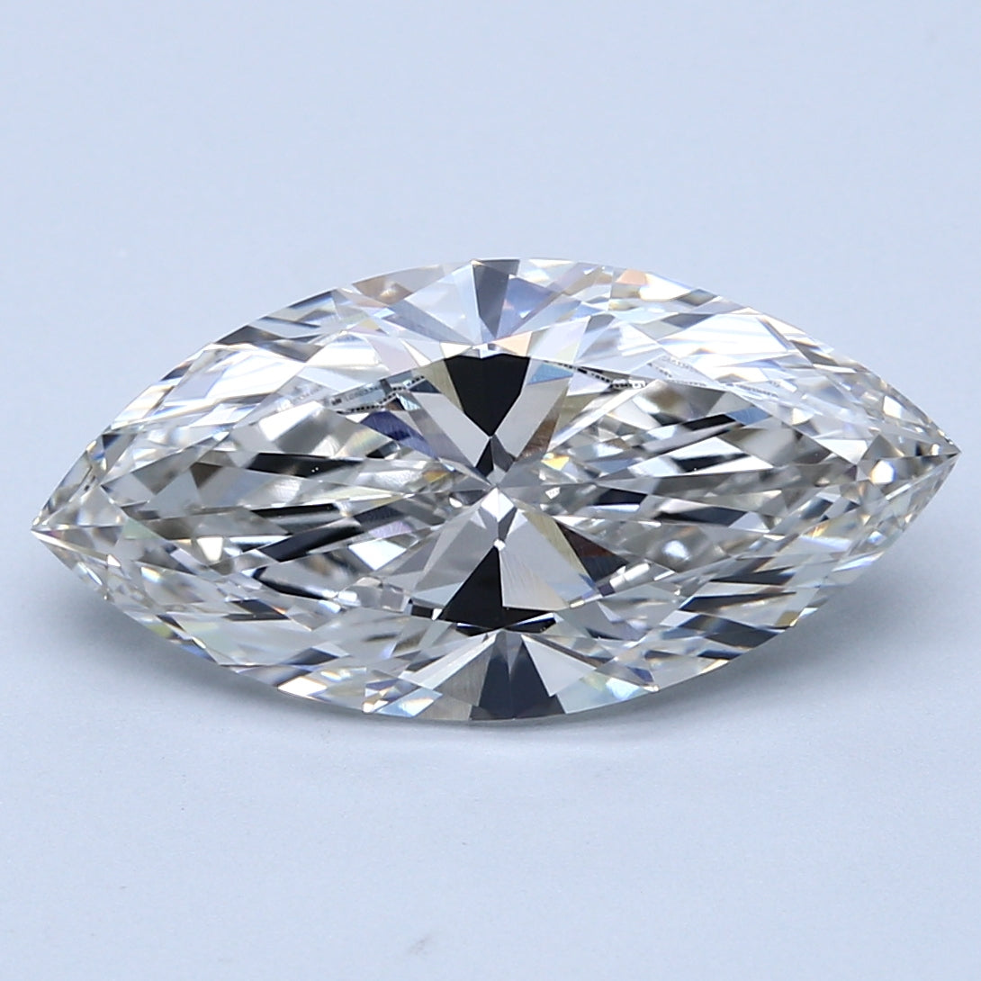 Marquise 4.82ct H VVS2