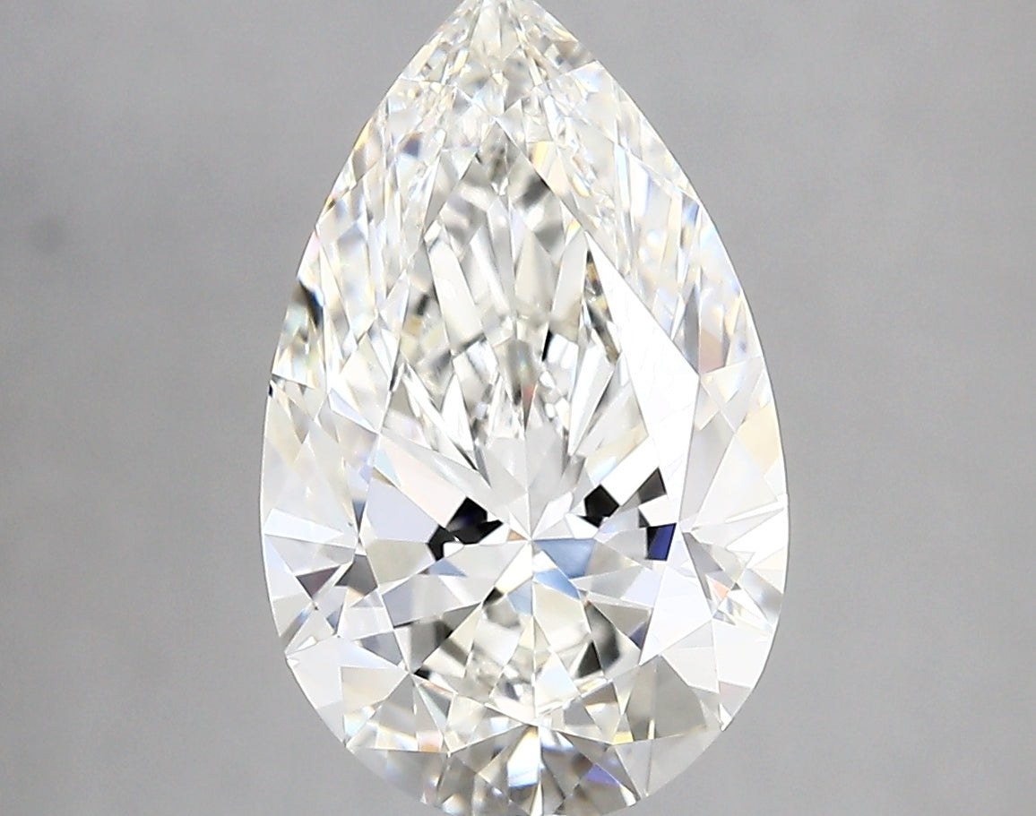 Pear 3.36ct G VVS2