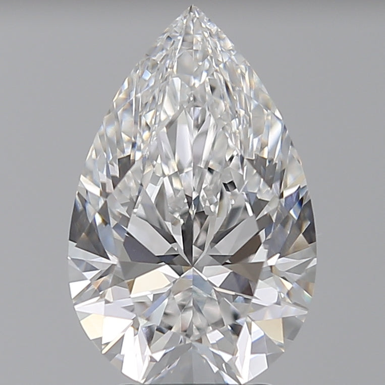 Pear 3.79ct D VVS1