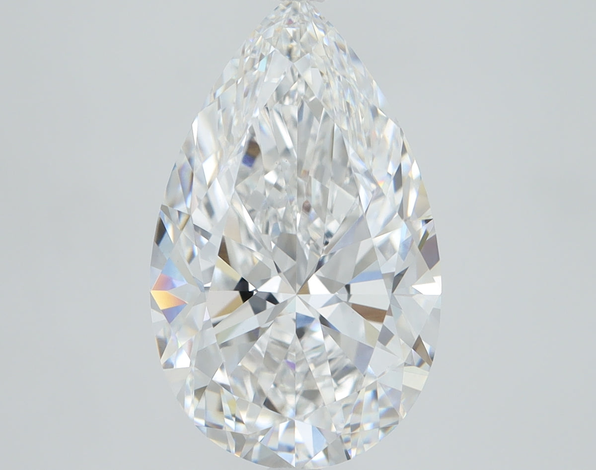 Pear 4.04ct D VVS1