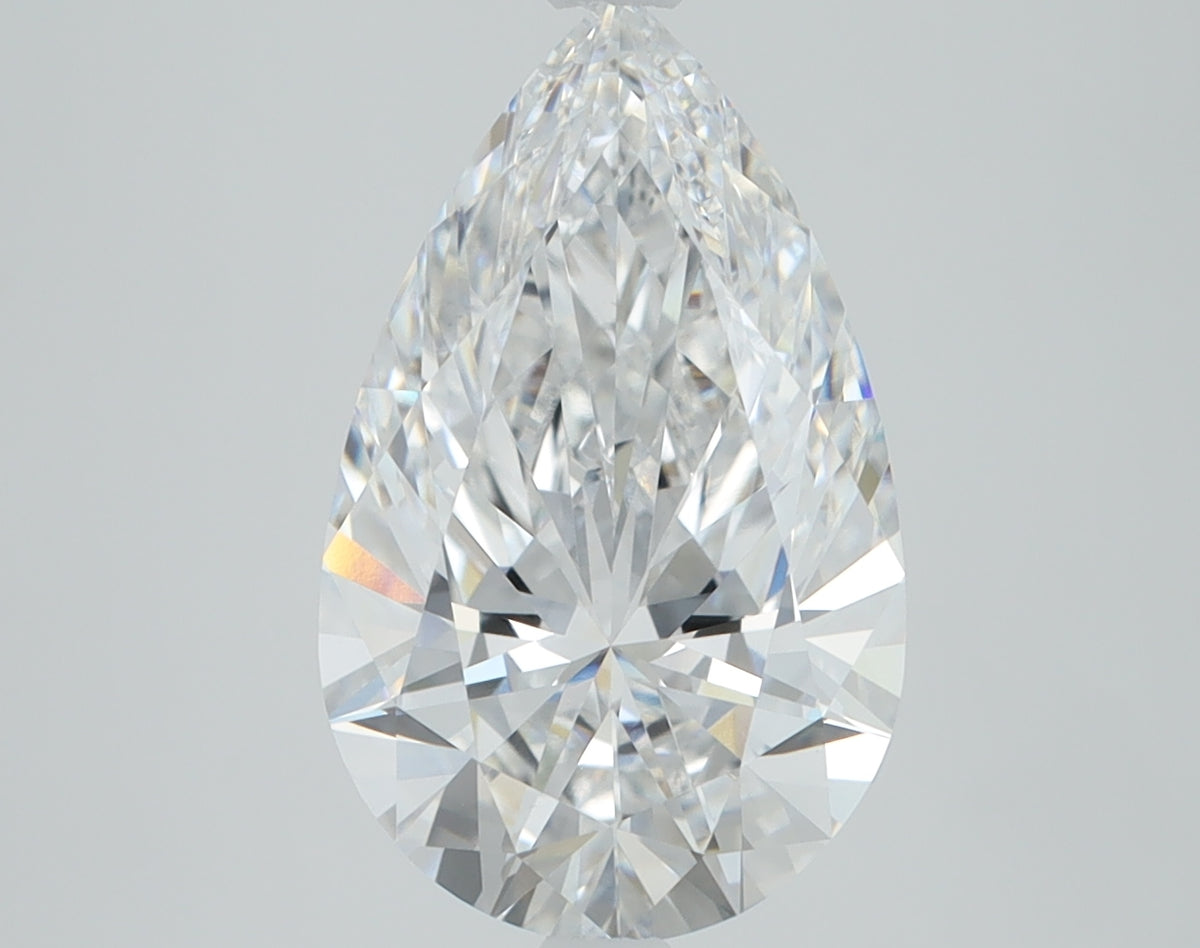 Pear 3.87ct E VS1