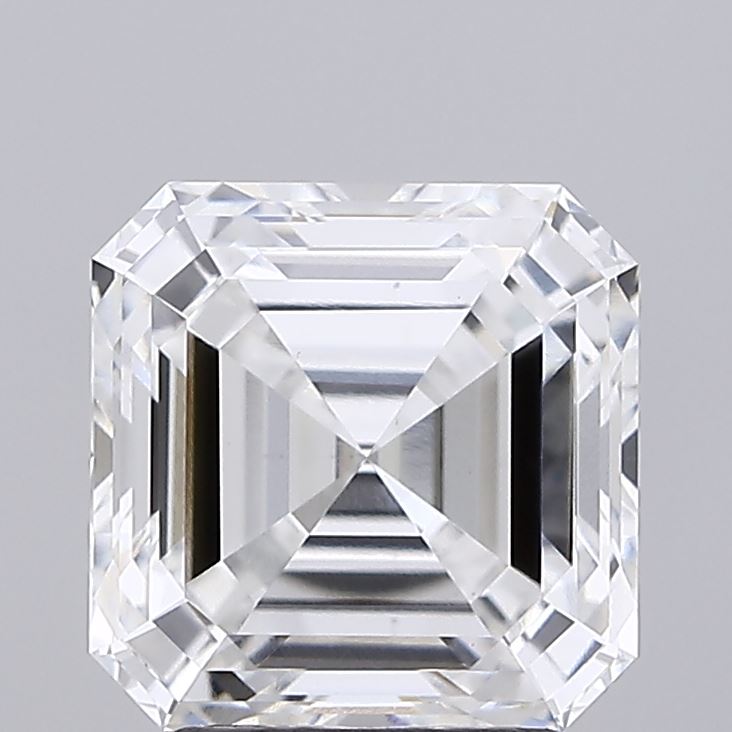 Asscher 2.71ct E VVS2