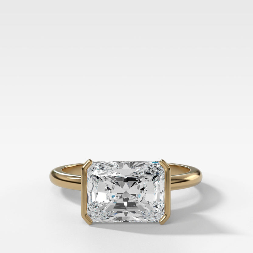 Bezel Set Diamond: Rings, Earrings, Bands & Necklaces