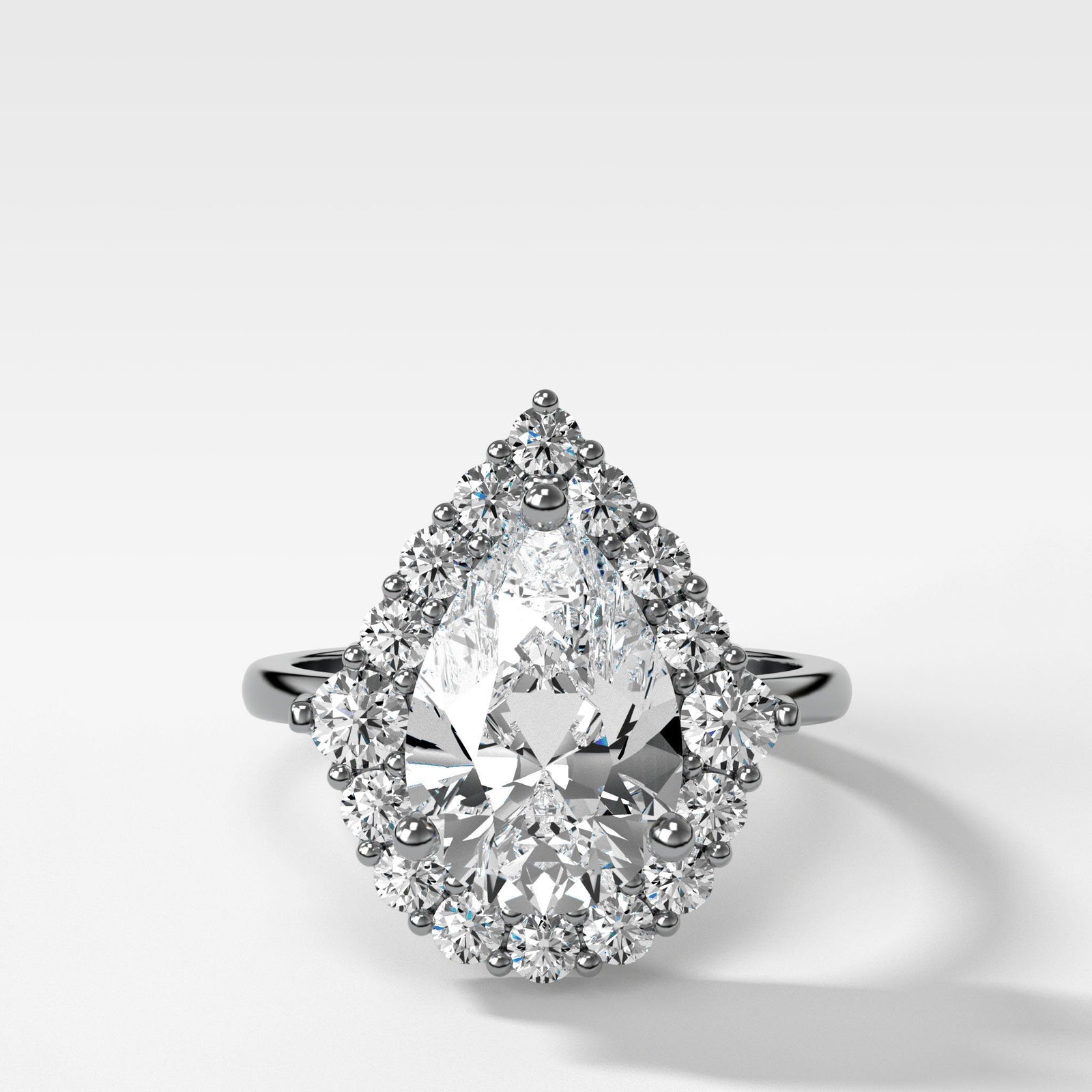 Solar Flare Ring by Good Stone in Yellow Gold