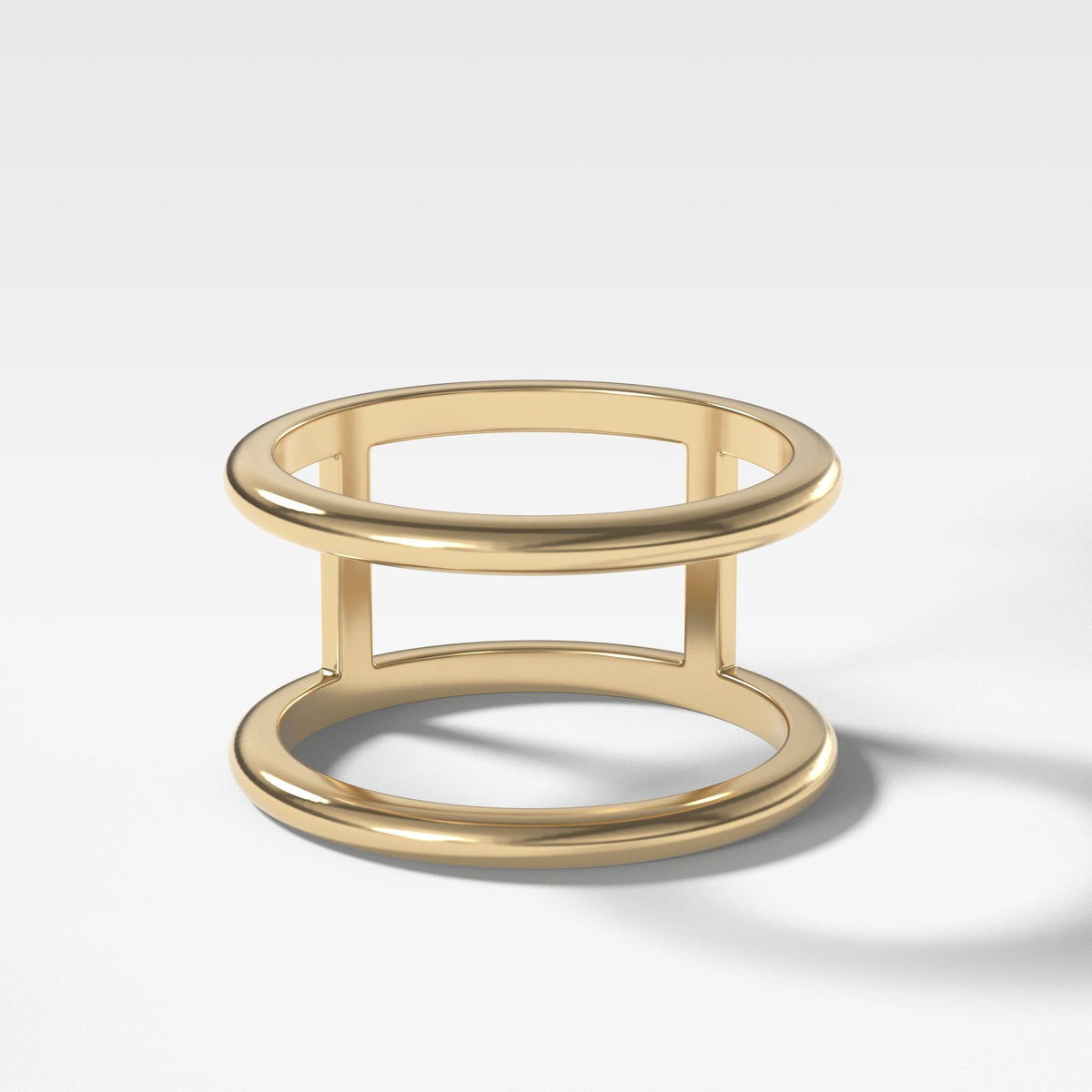 Gap Stacker by Good Stone in Yellow Gold