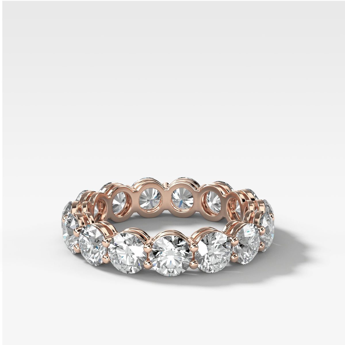 Round Constellation Eternity Band by Good Stone in Rose Gold