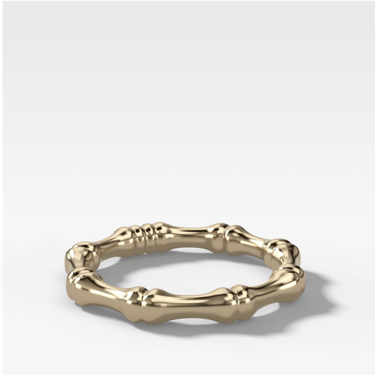 Bare Bones Stacker (3mm) Band by Good Stone in Yellow Gold