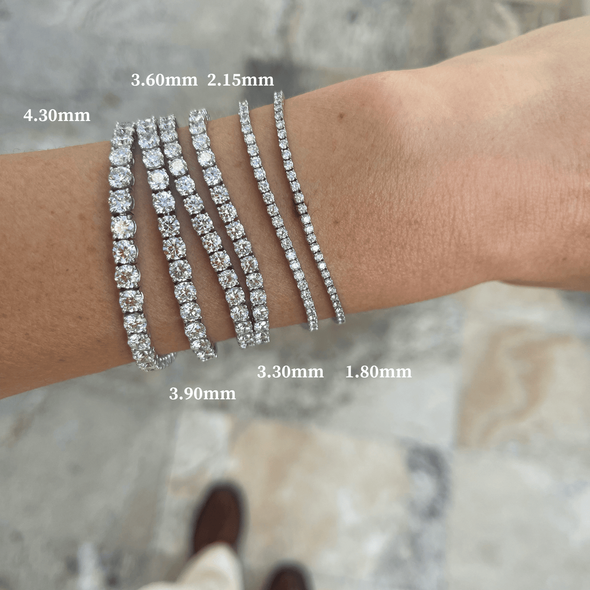 A 2025 tennis bracelet