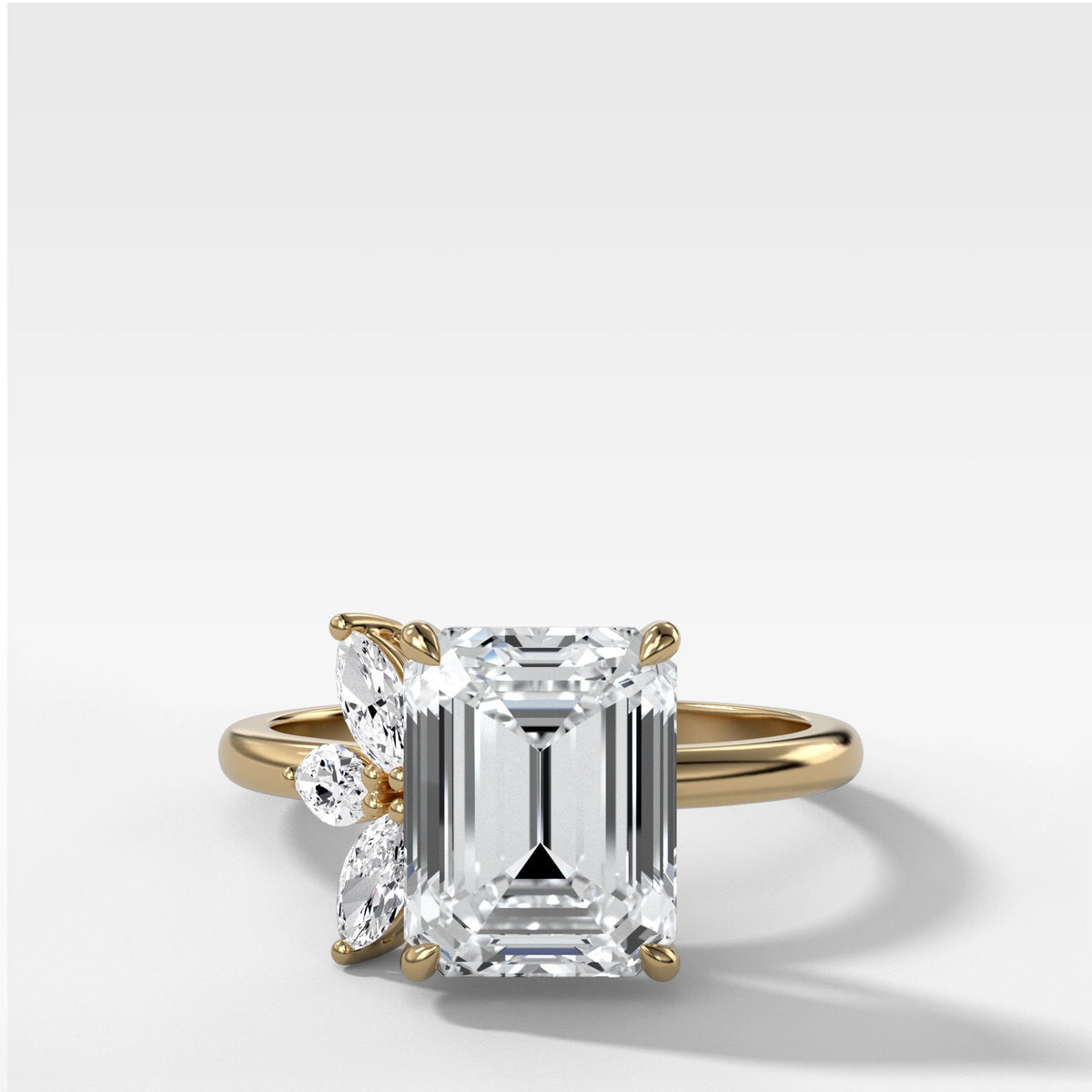 1.20ct round brilliant diamond engagement ring, platinum, G colour, VS -  Dicky Diamonds