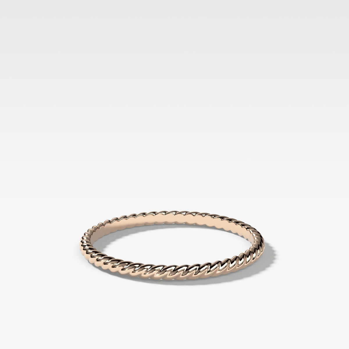 Rope Stacker (1.5mm) by Good Stone in Rose Gold