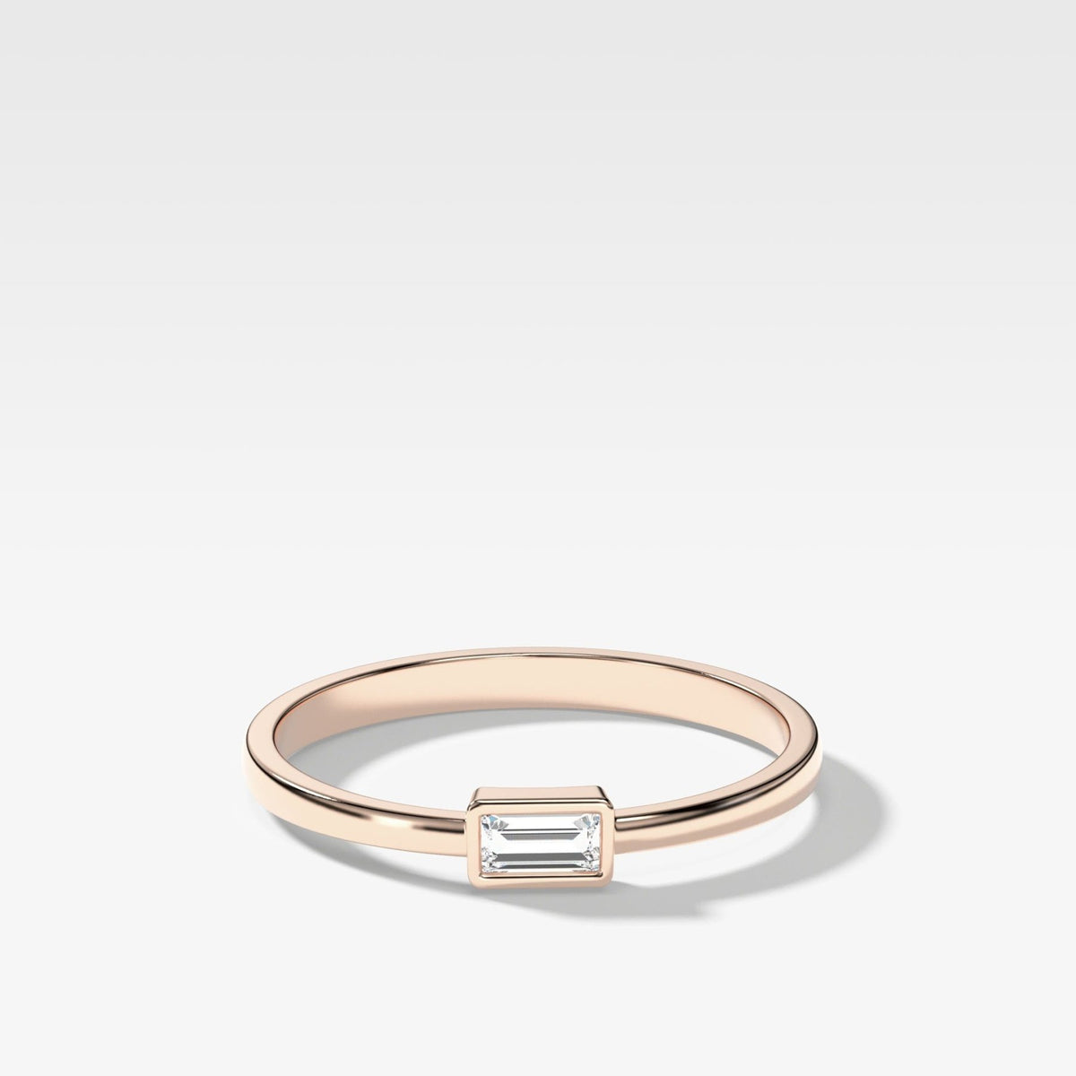 Baguette Bezel Stacker - GOODSTONE