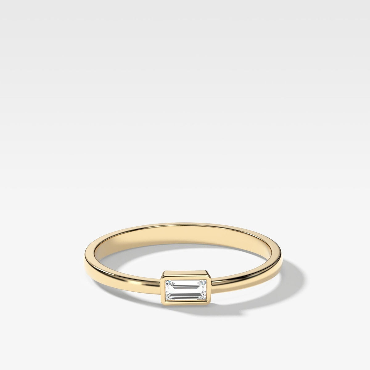 Baguette Bezel Stacker - GOODSTONE