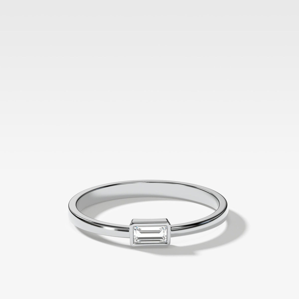 Baguette Bezel Stacker - GOODSTONE