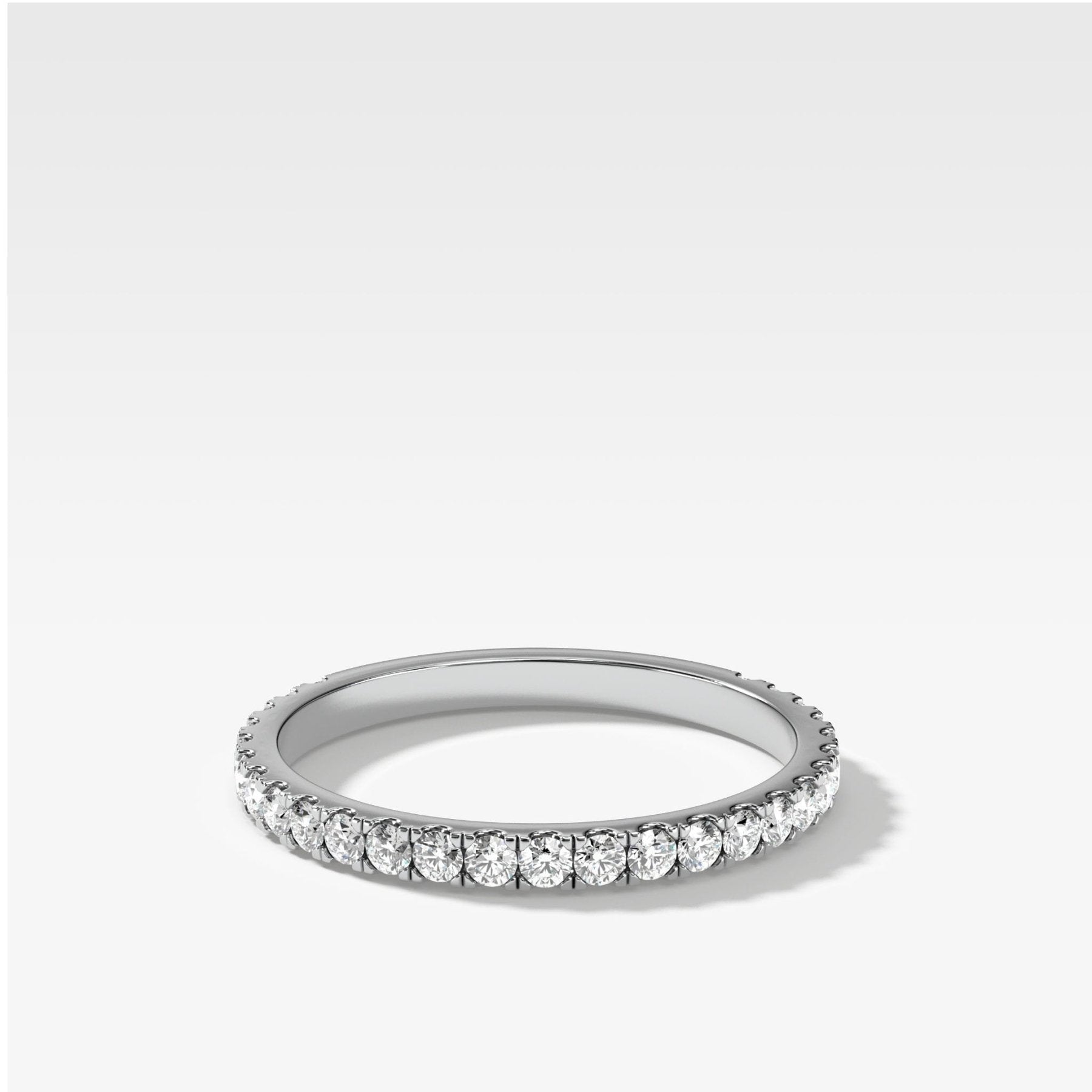 Classic Pavé Diamond Wedding Band - GOODSTONE