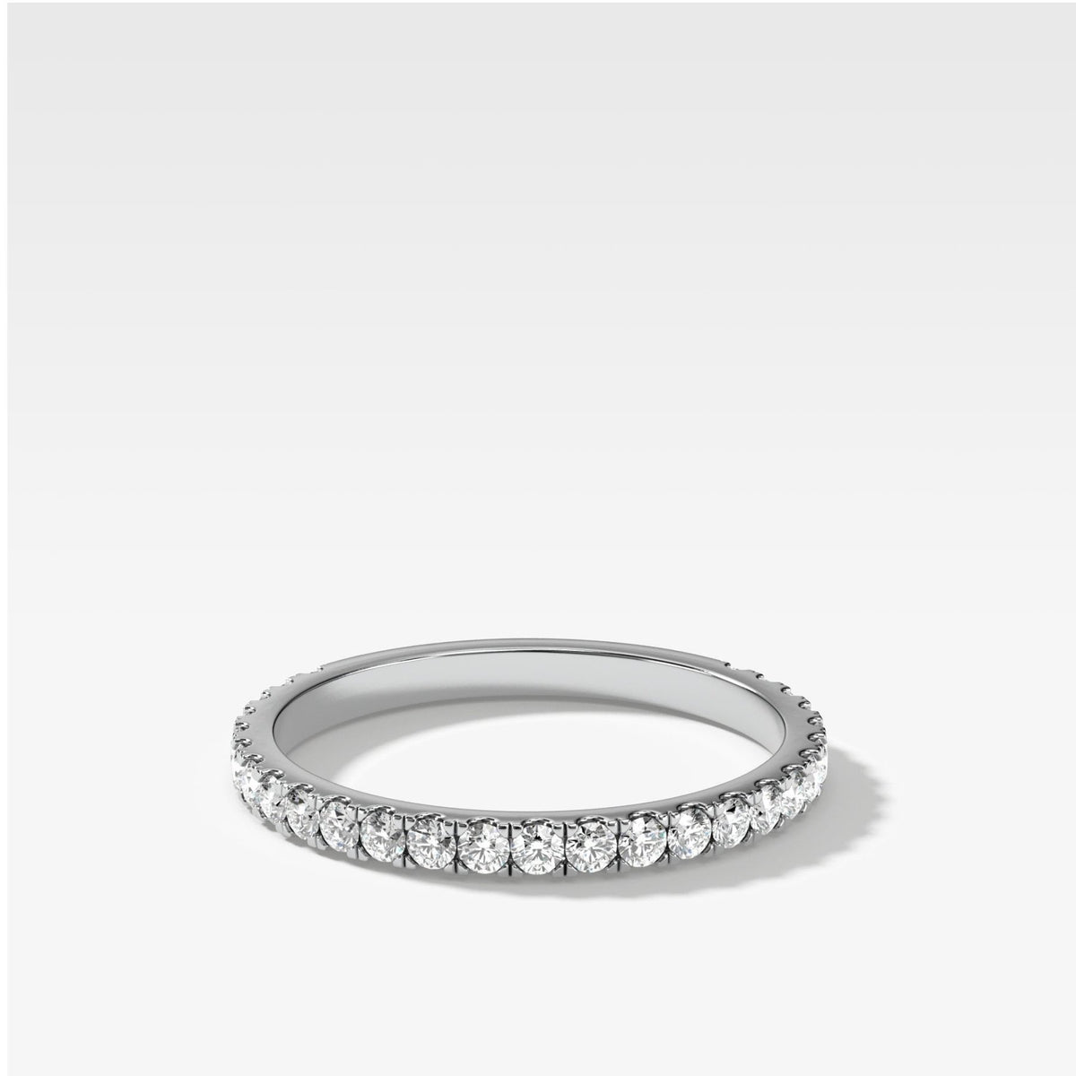 Classic Pavé Diamond Wedding Band - GOODSTONE
