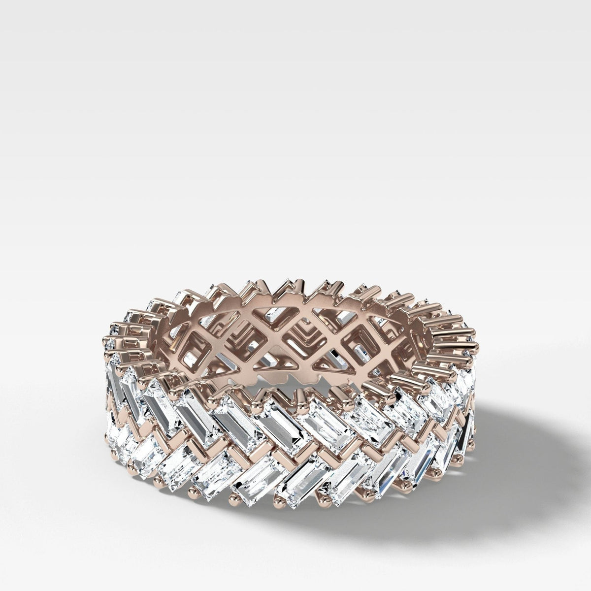 Double Row Baguette Eternity Band - GOODSTONE