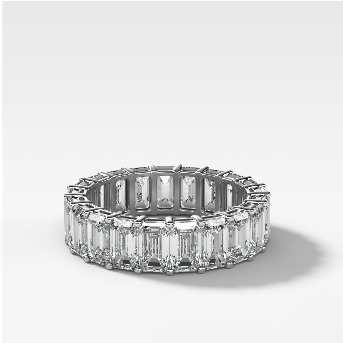 Emerald Cut Constellation Eternity Band - GOODSTONE