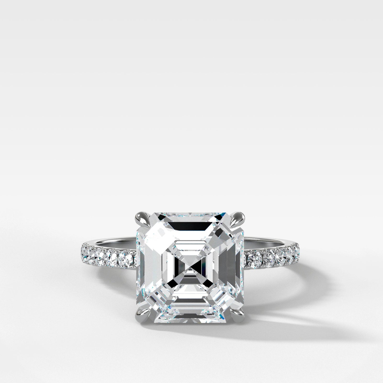 14k Padparadscha Sapphire Ring, Asscher Cut Sapphire Ring, 2.00ct Pink Sapphire  Ring, Sapphire Bezel Ring, Padparadscha Sapphire Ring, - Etsy