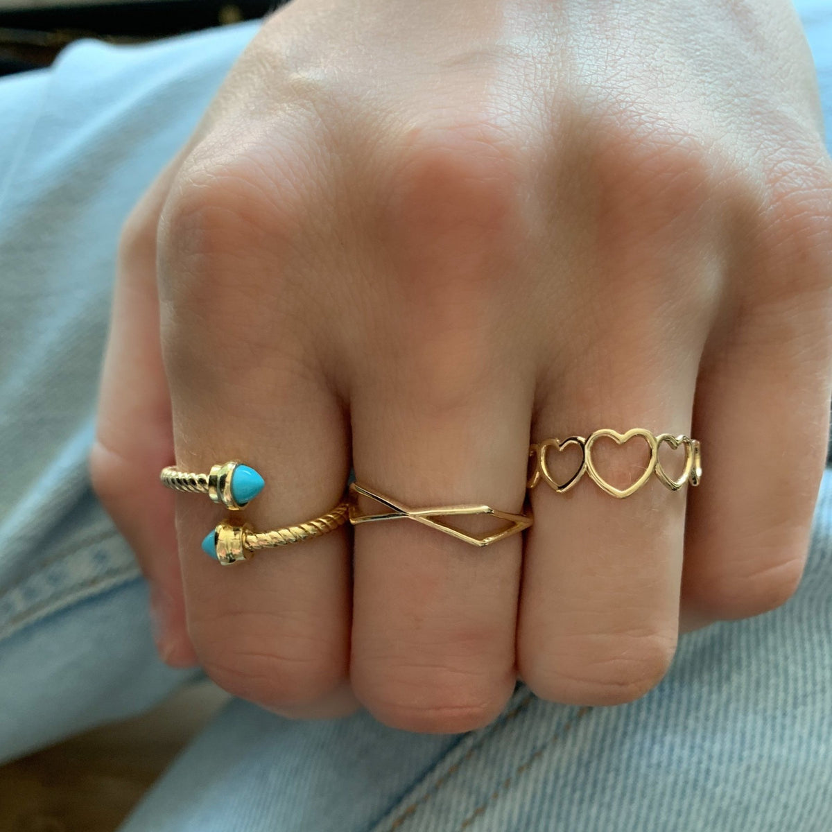 Geometric Eternity Band - GOODSTONE