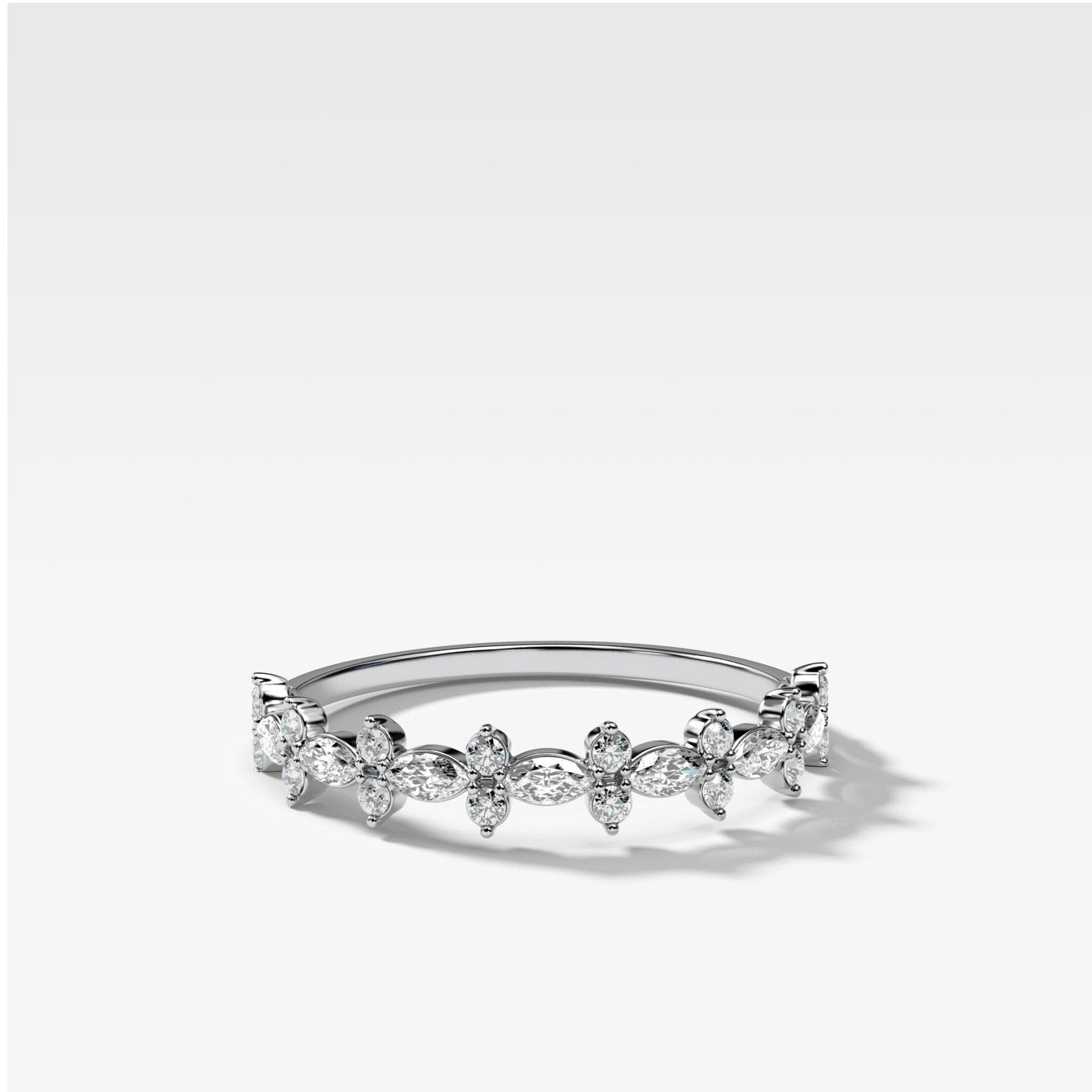 Gibbous Wedding Band - GOODSTONE