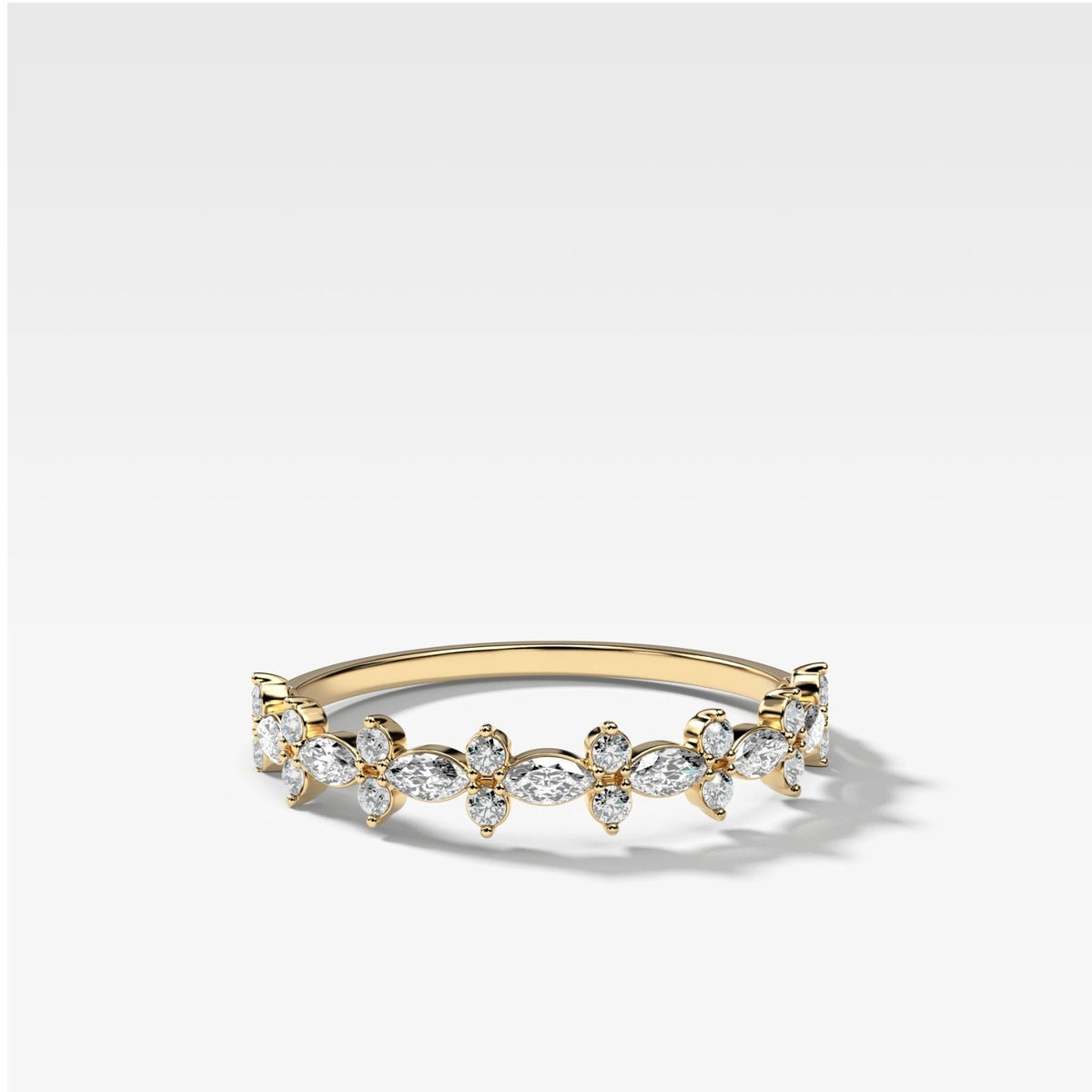 Gibbous Wedding Band - GOODSTONE