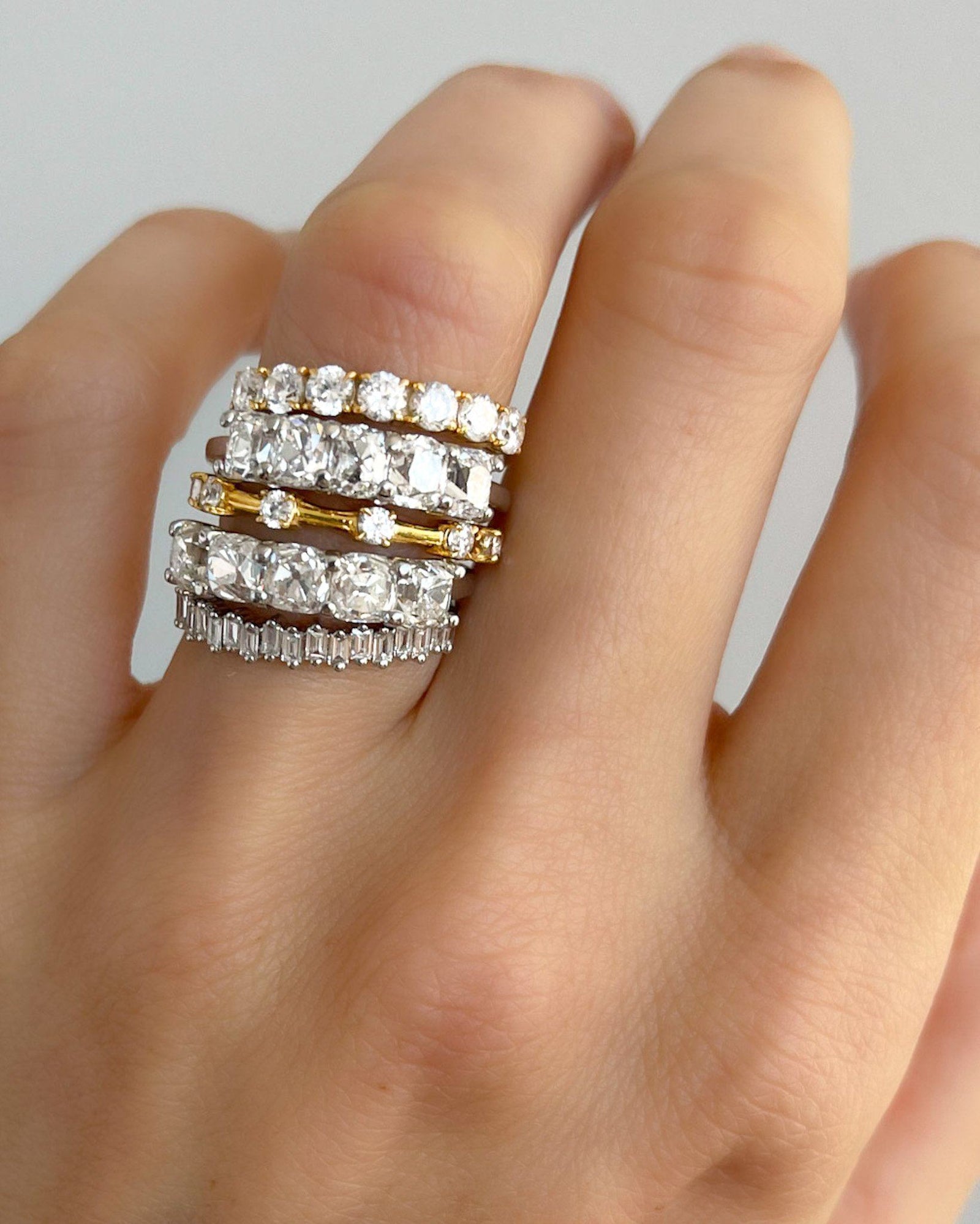 Good Stack no. 3 by Good Stone in Yellow Gold