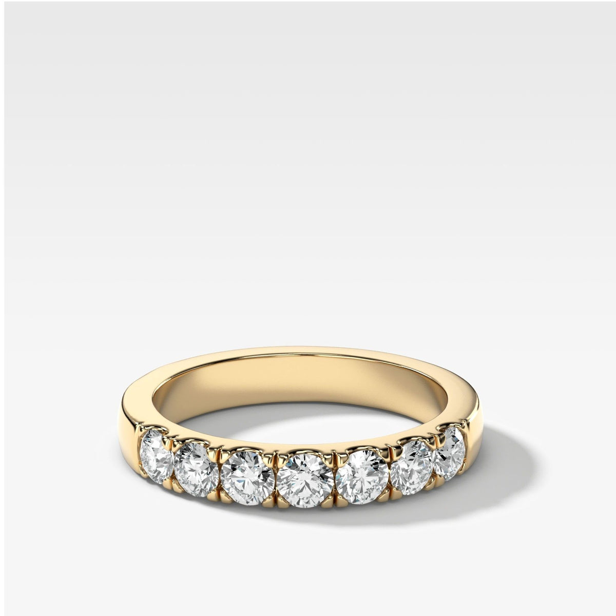 Jumbo Pavé Diamond Wedding Band - GOODSTONE