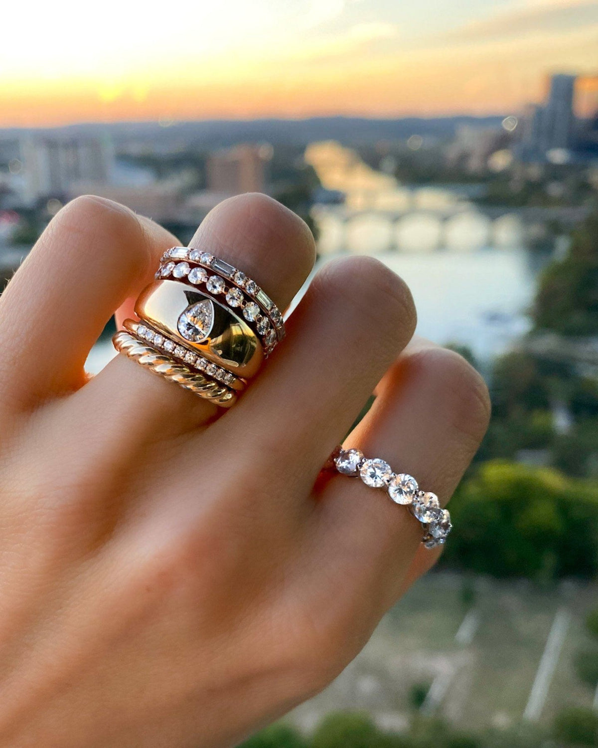 Megastellar Wedding Band - GOODSTONE