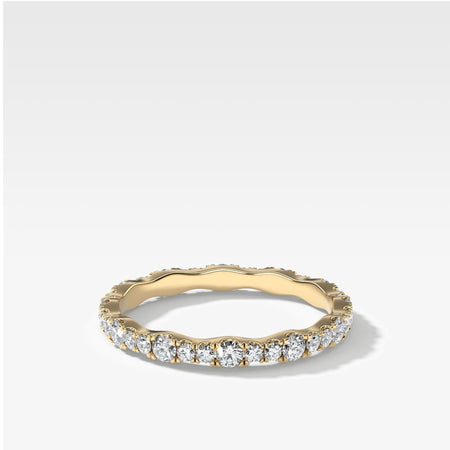 Pavé Ripple Eternity Band
