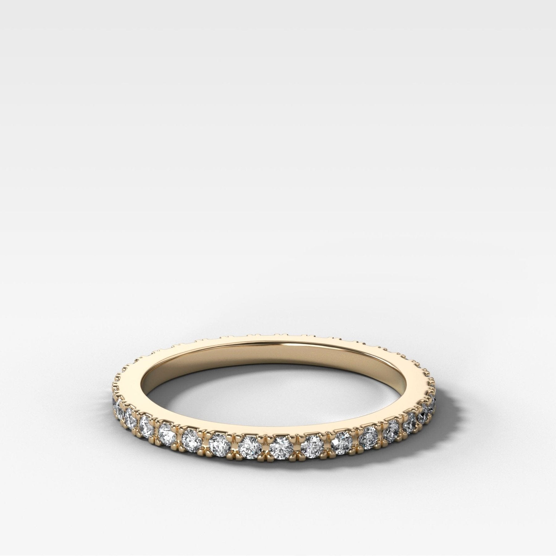 Petite Classic Pavé Diamond Eternity Band - GOODSTONE