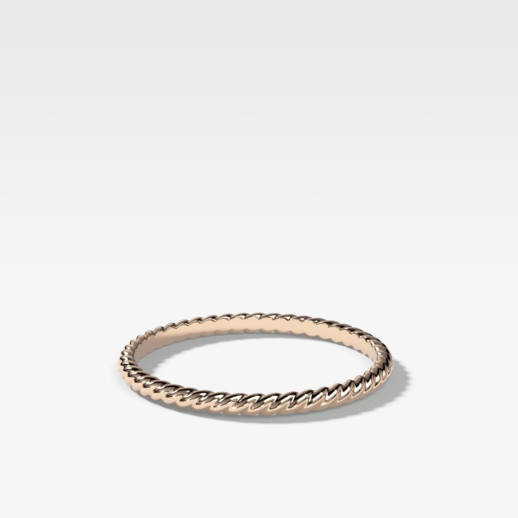 Rope Wedding Band (1.3mm) - GOODSTONE