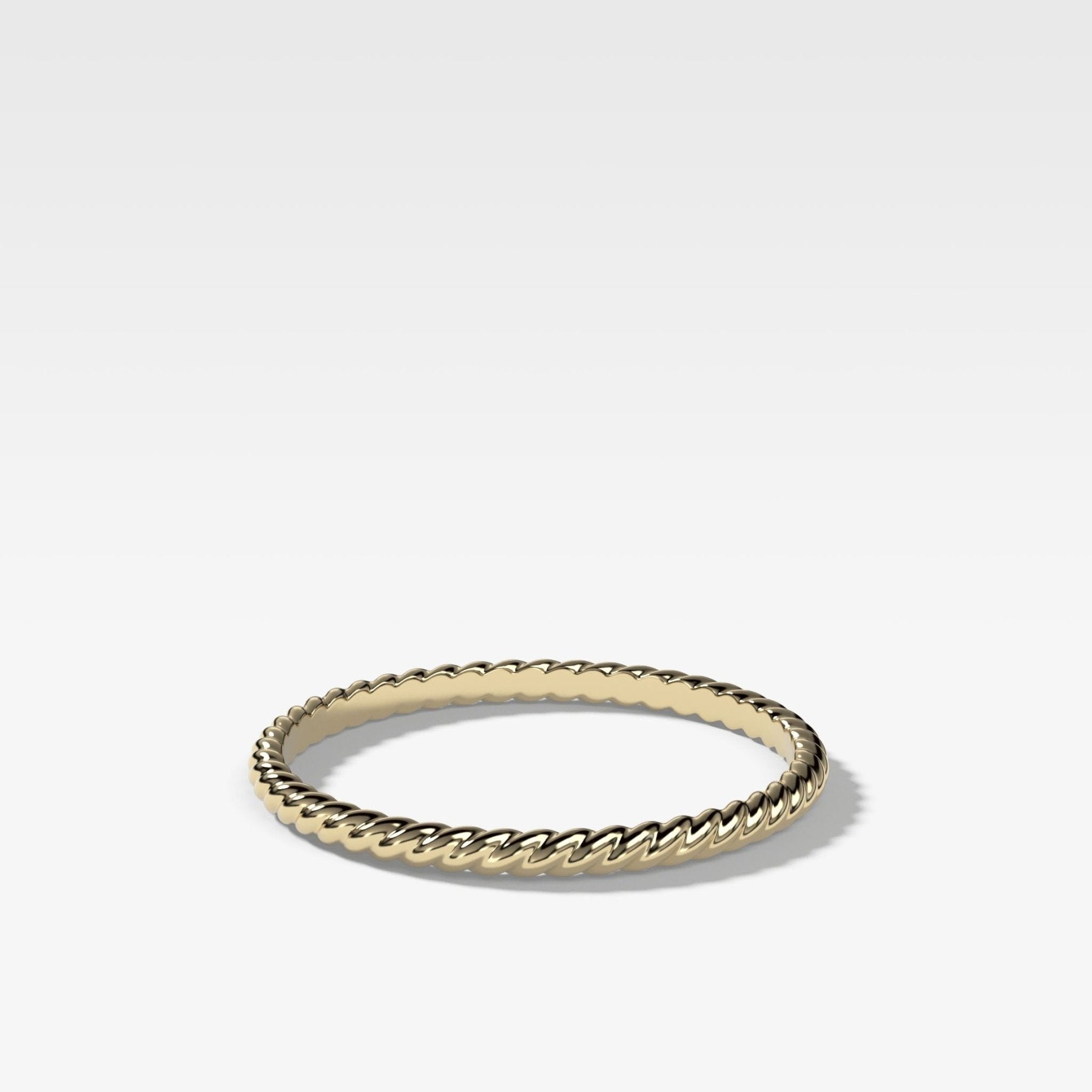 Rope Wedding Band (1.3mm) / size 4.5 - GOODSTONE