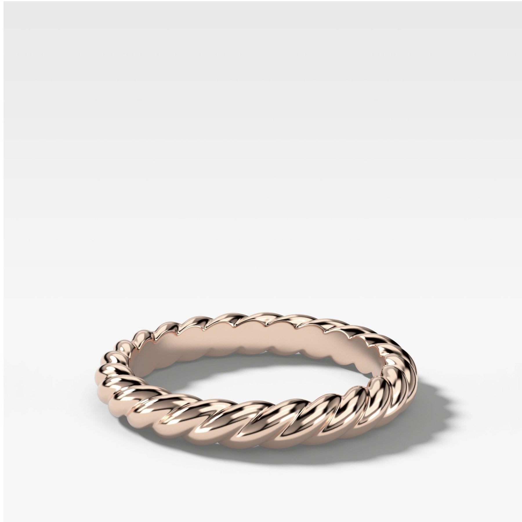 Rope Wedding Band (3mm) - GOODSTONE
