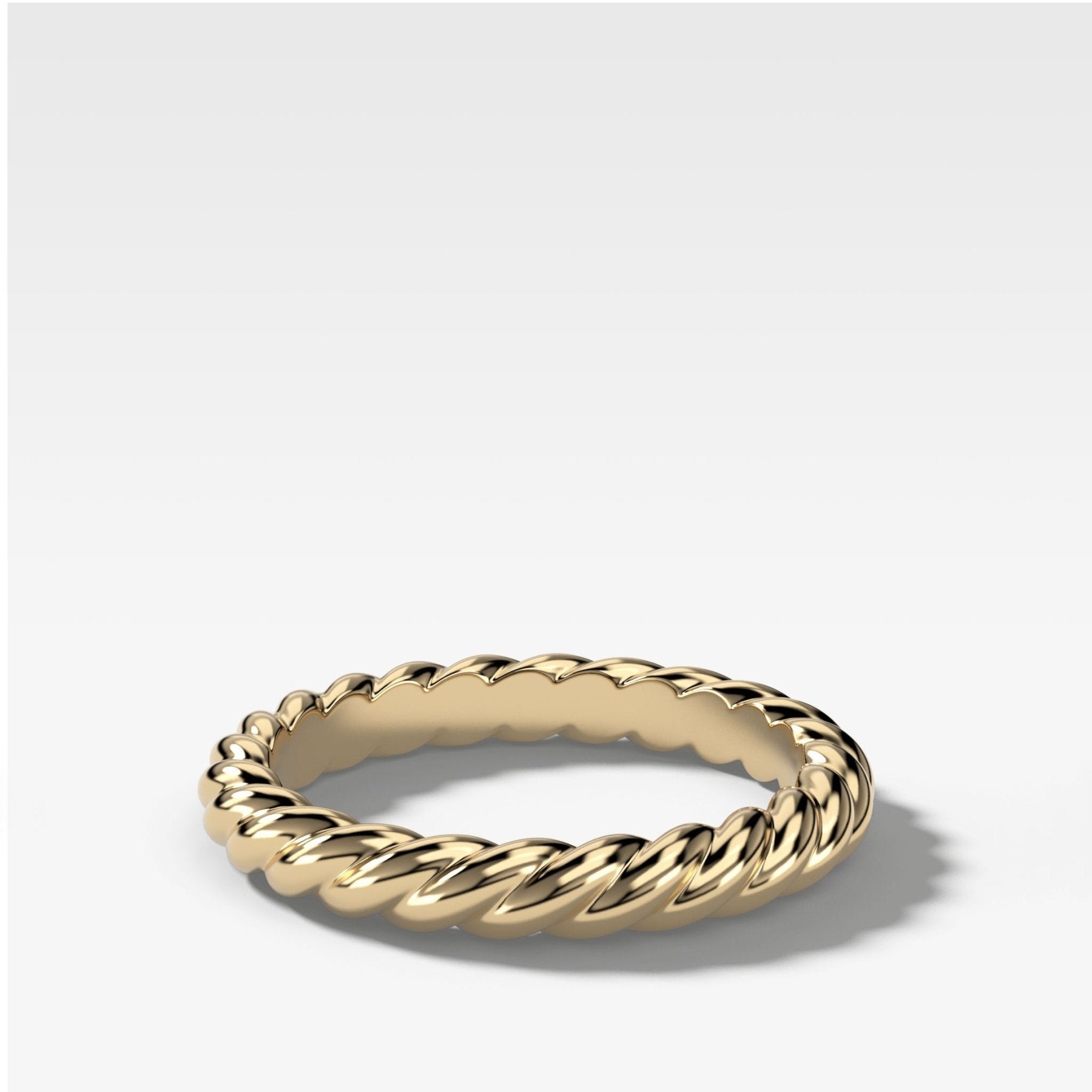 Rope Wedding Band (3mm) - GOODSTONE