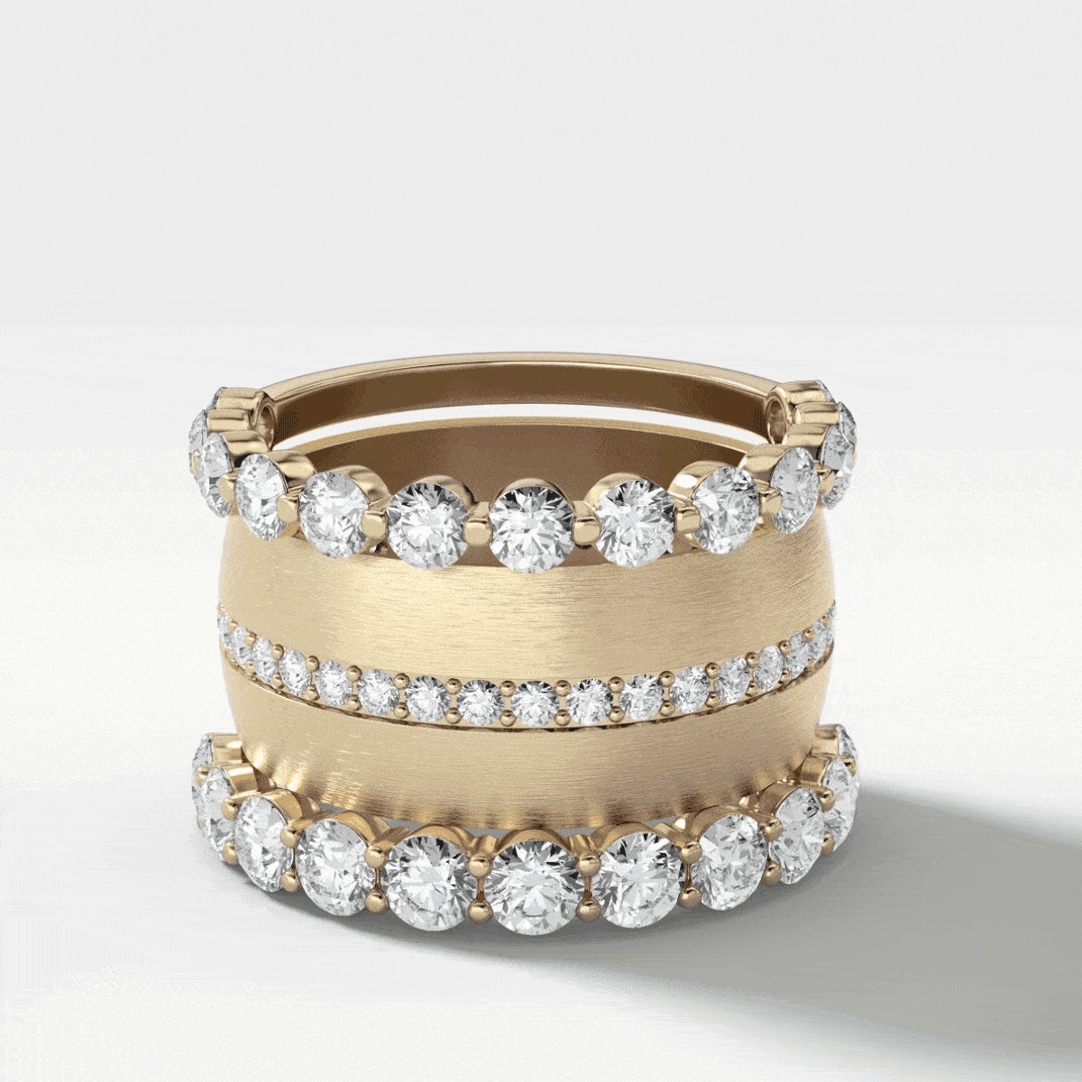 Good Stack no. 5 by Good Stone available in Gold and Platinum and Good Stacks Sets