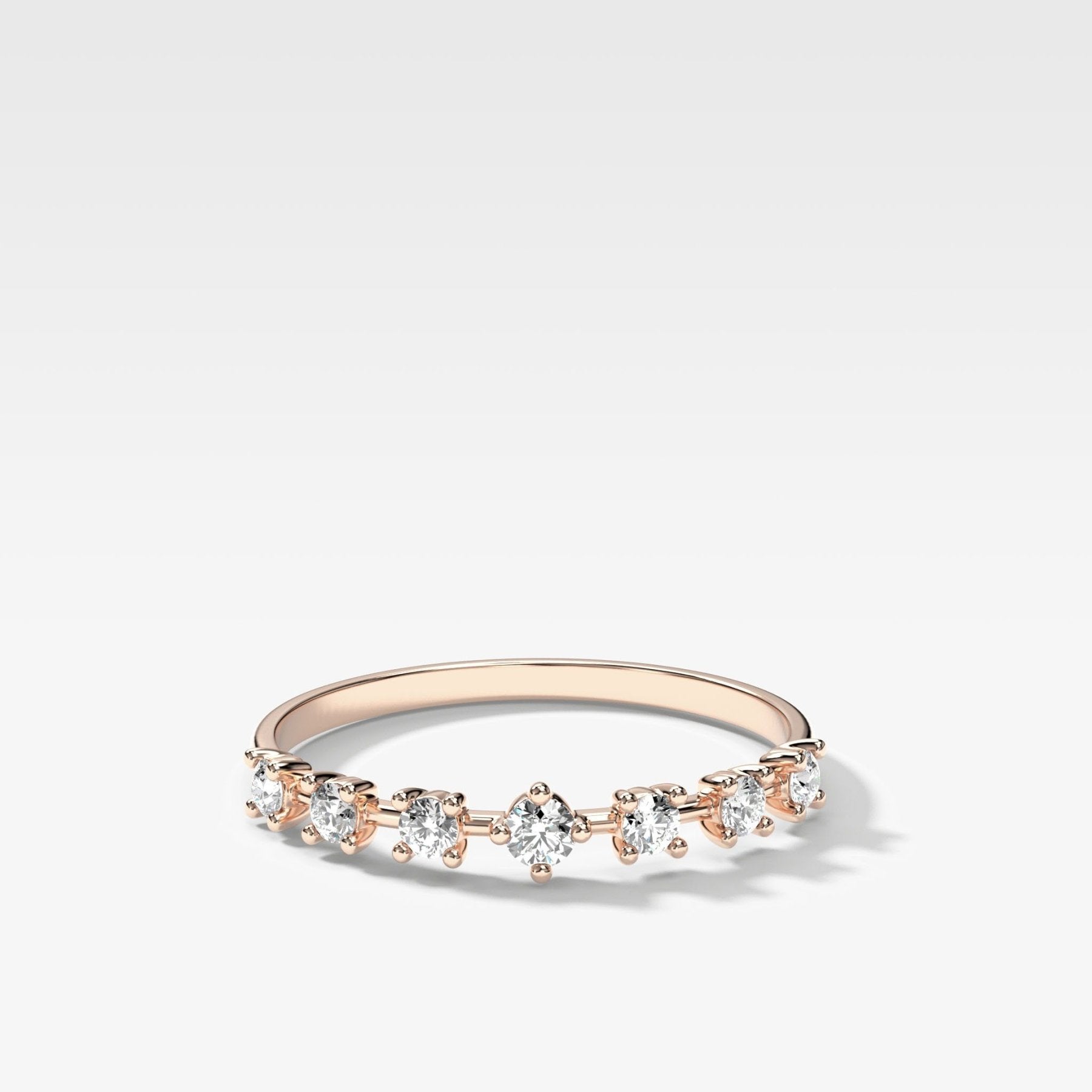 Starburst Diamond Wedding Band - GOODSTONE