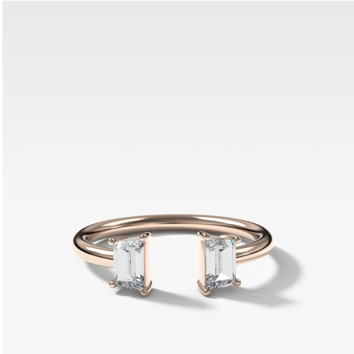 Twin Traps Diamond Finger Cuff - GOODSTONE