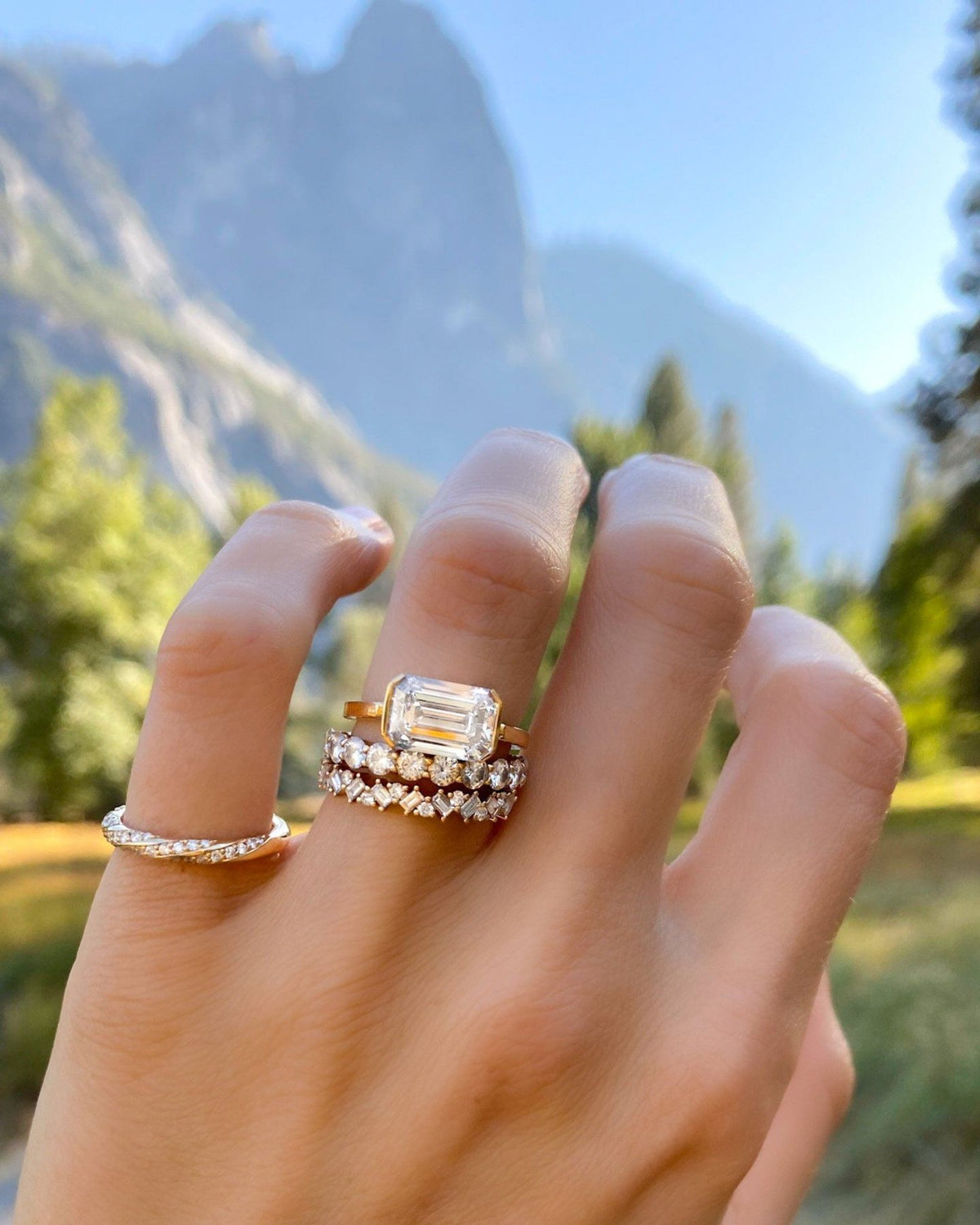 Twisted Pavé Wedding Band - GOODSTONE