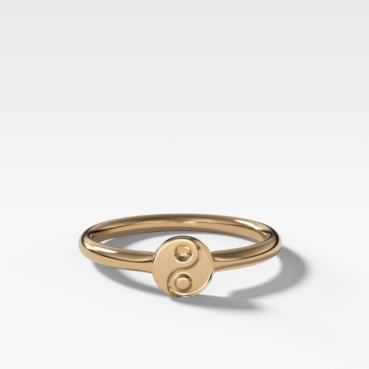 Anillo Yin Yang Band Good Stone Inc Oro amarillo 14k 
